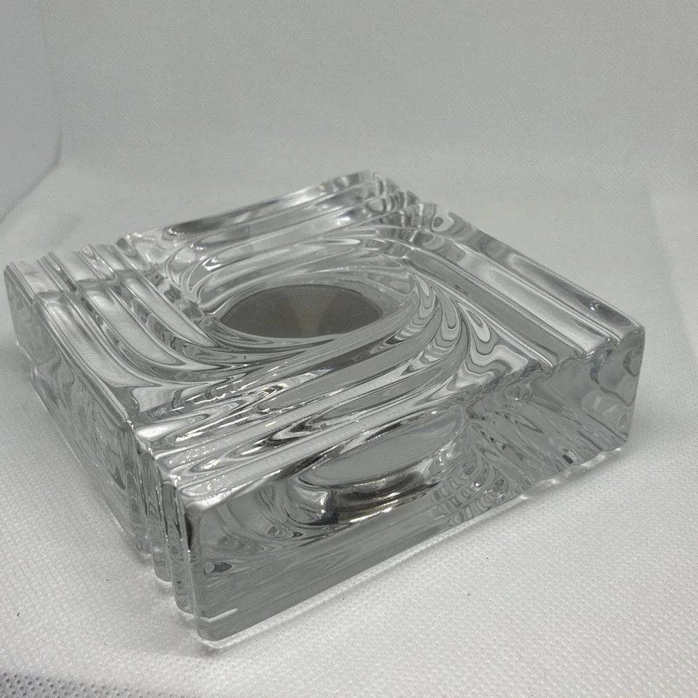 Marquis by Waterford Crystal Black Dial Clock Quartz – Running!
